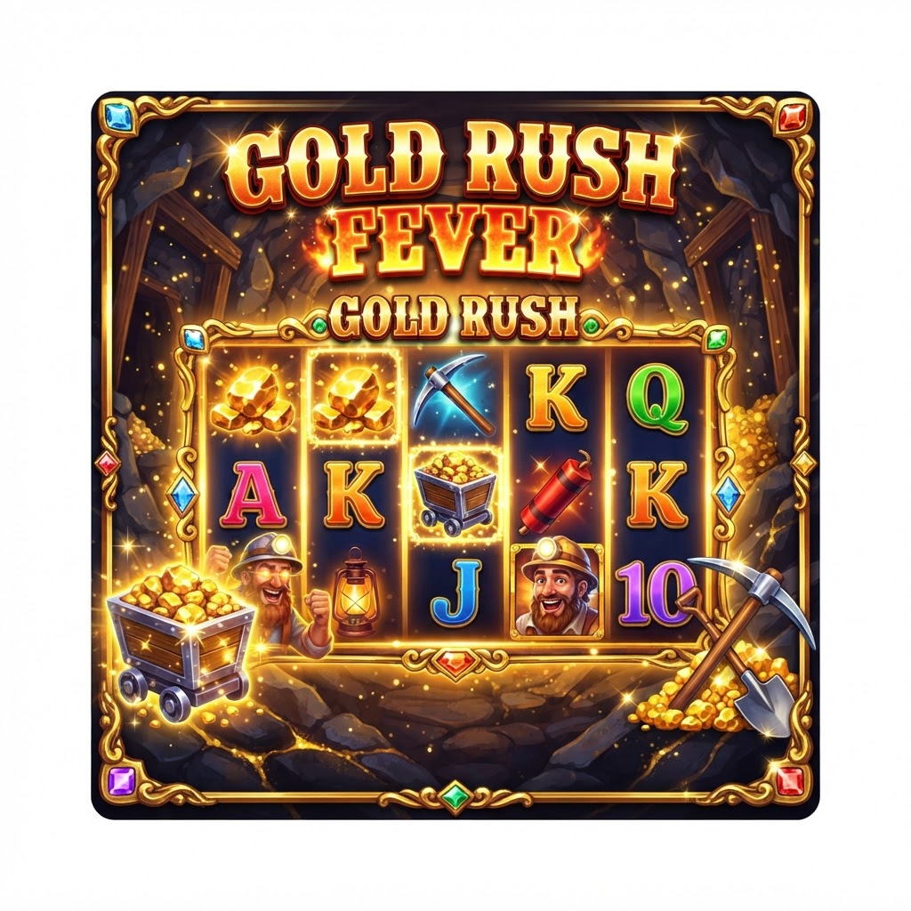 Gold Rush Fever pokie by Play'n GO